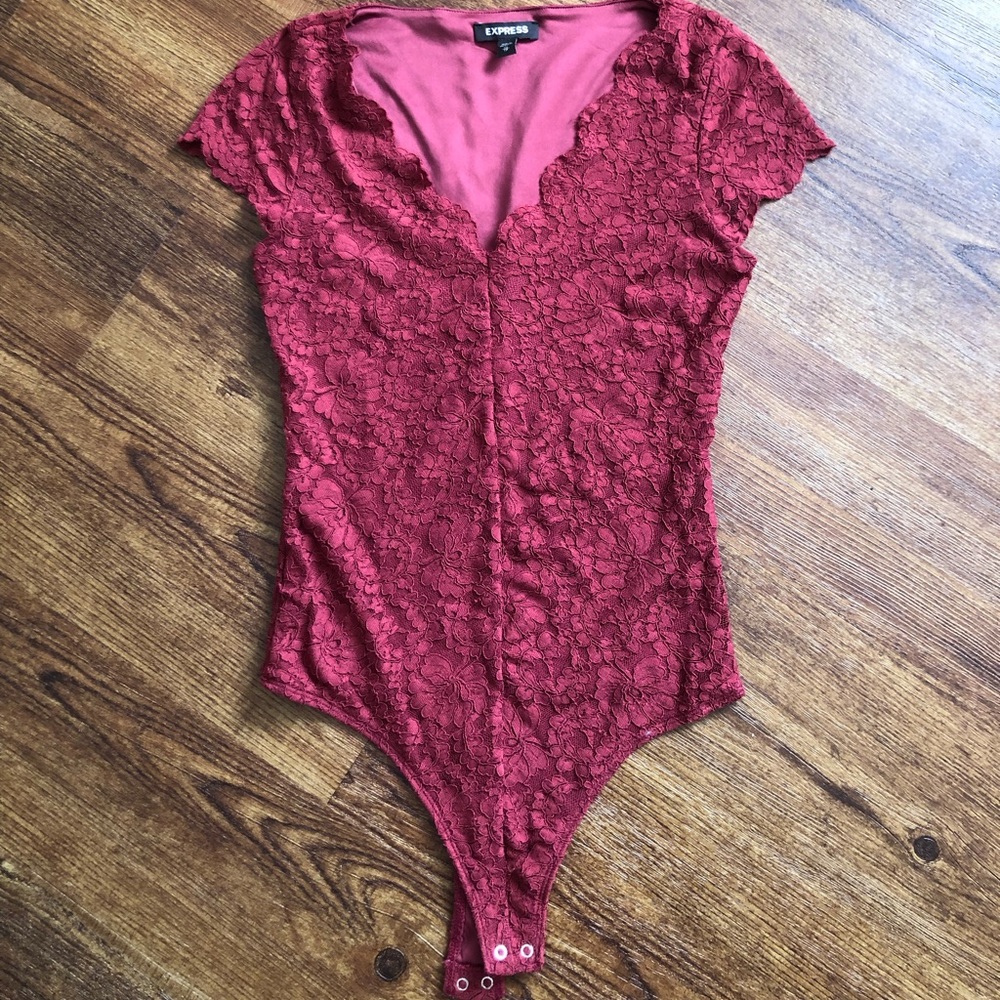 Express Lace Bodysuit